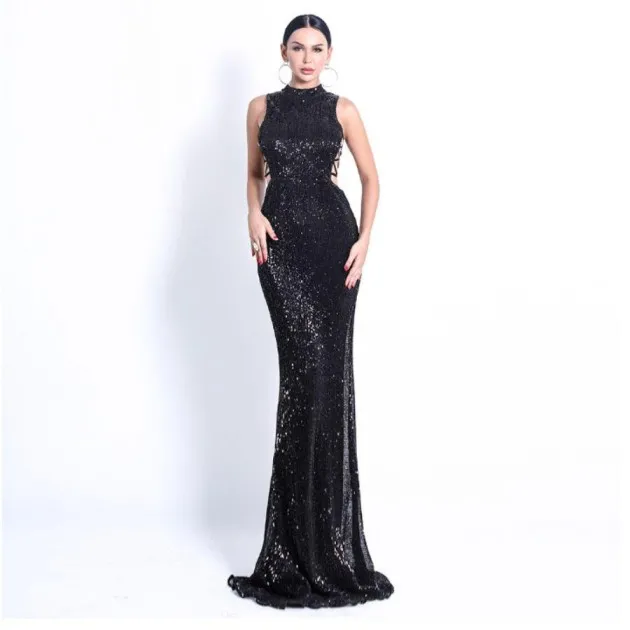 Lace-up party dress Juniper