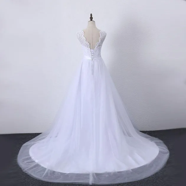 Ladies Party Dress Mid-length Noble White Harmony