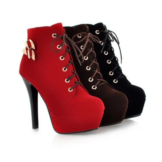 High heel booties Millie