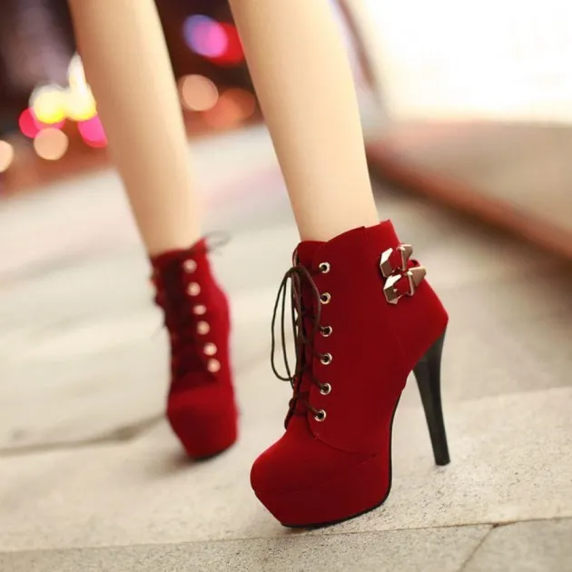 High heel booties Millie