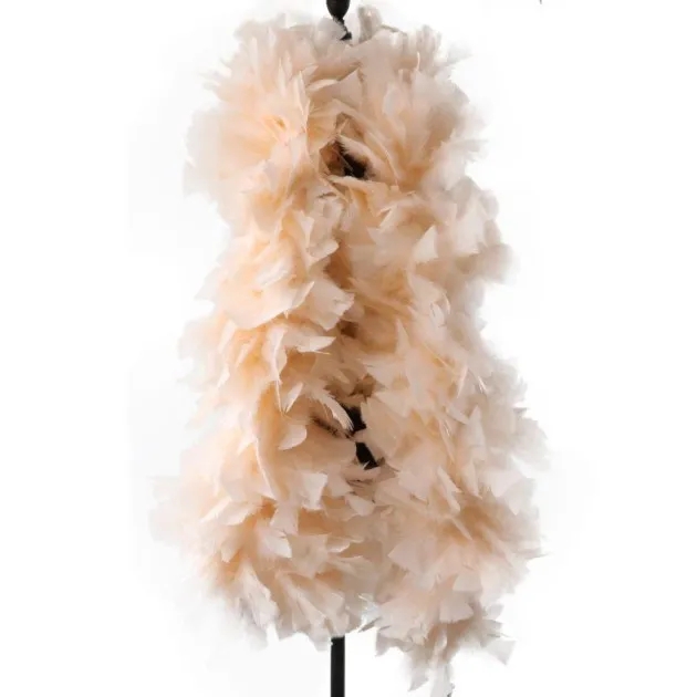 Turkey Feather Strip Scarf Boa