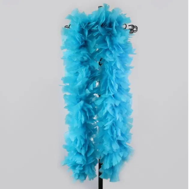 Turkey Feather Strip Scarf Boa