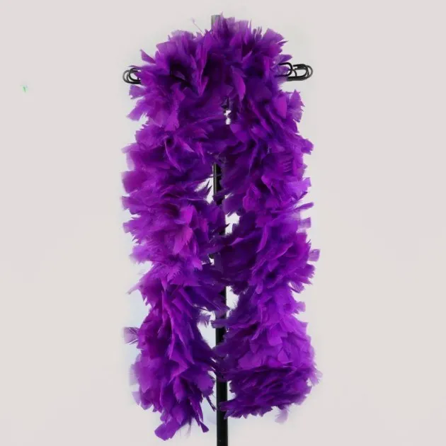 Turkey Feather Strip Scarf Boa