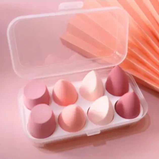 Wet And Dry Face Wash Makeup Powder Puff