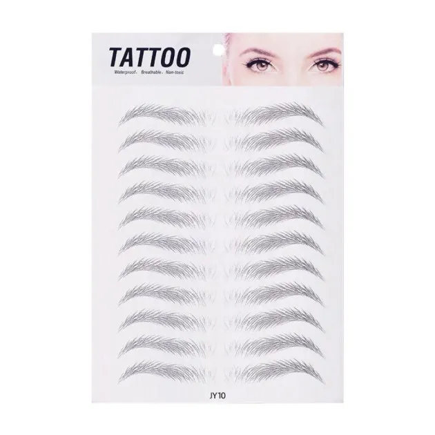 Imitation Ecological Eyebrow Stickers Tattoo Stickers Eyebrows