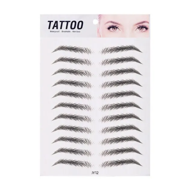 Imitation Ecological Eyebrow Stickers Tattoo Stickers Eyebrows