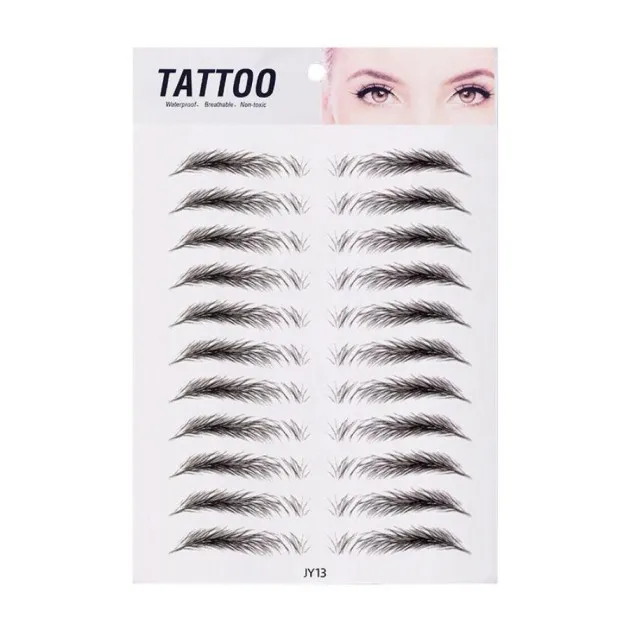 Imitation Ecological Eyebrow Stickers Tattoo Stickers Eyebrows