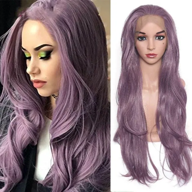 Sage pelo rizado morado