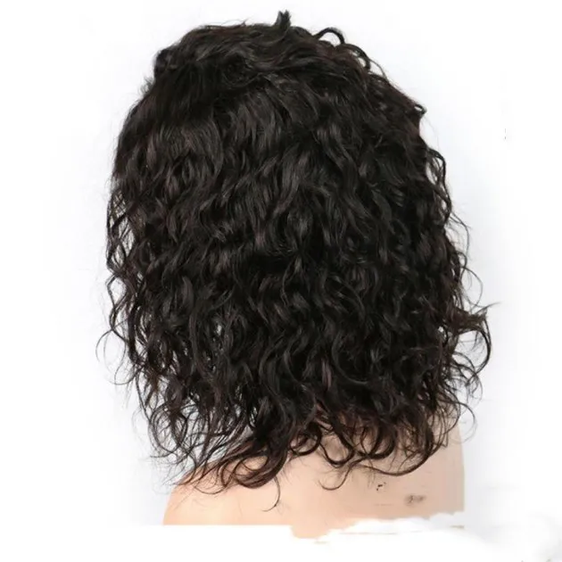 Full Lace Wig Dames Bob Head Semi-mechanisch mensenhaar