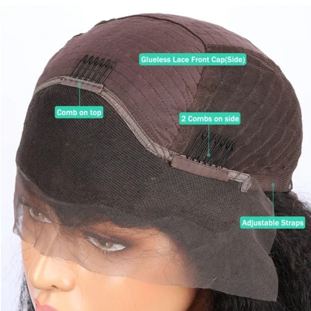 Full Lace Wig Ladies Bob Head Semi-mechanical Human Hair