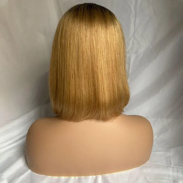Color Bob Head Real Hair