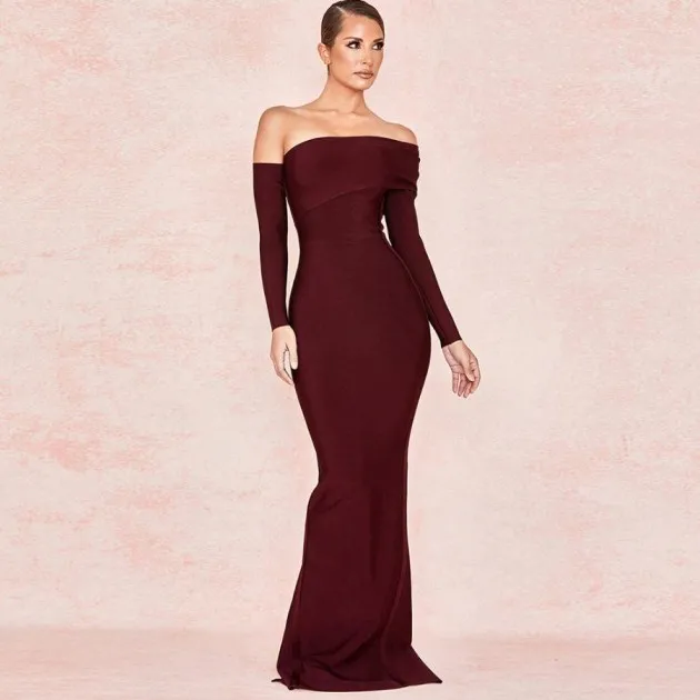 Waist Strap Elastic Dress