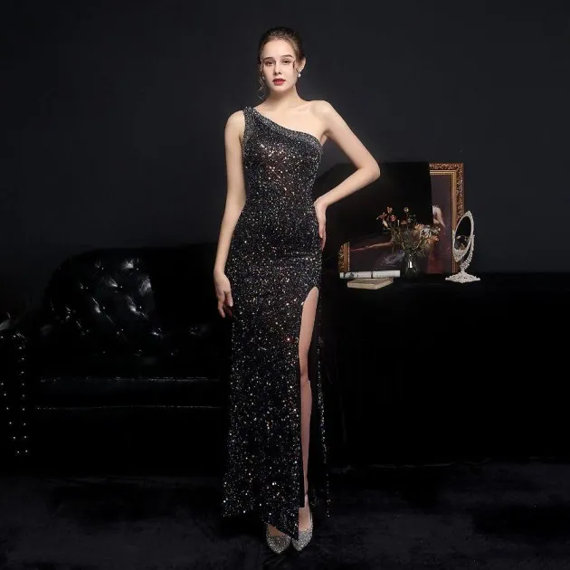 Heavy Craft Colorful Party Evening Dress Mckenna