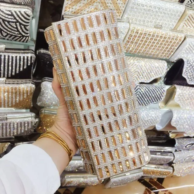 Rhinestone Clutch Bag