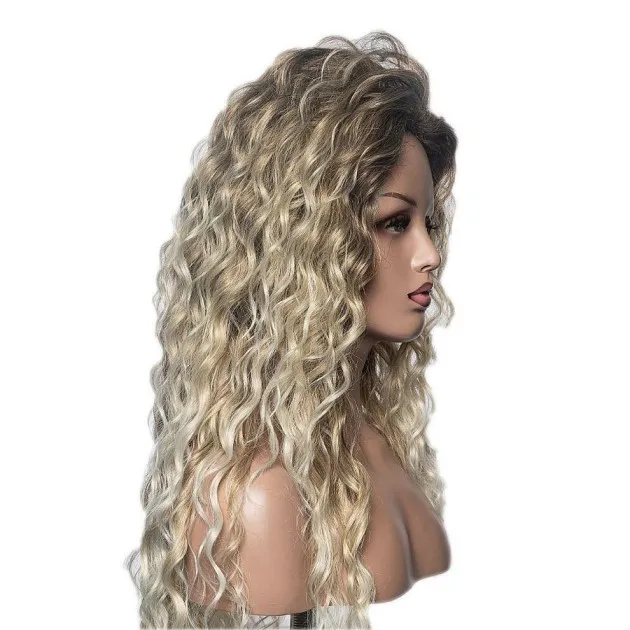Long-roll Chemical Fiber Wig Headgear Lace Elastic Mesh