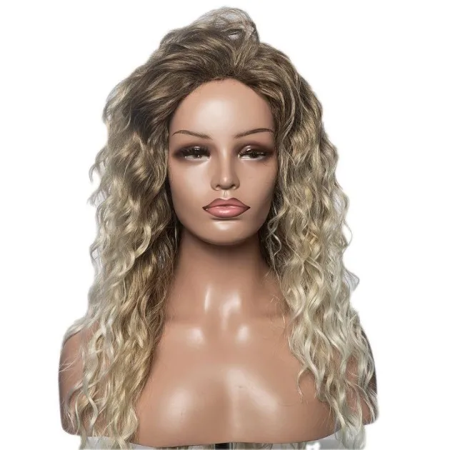 Long-roll Chemical Fiber Wig Headgear Lace Elastic Mesh