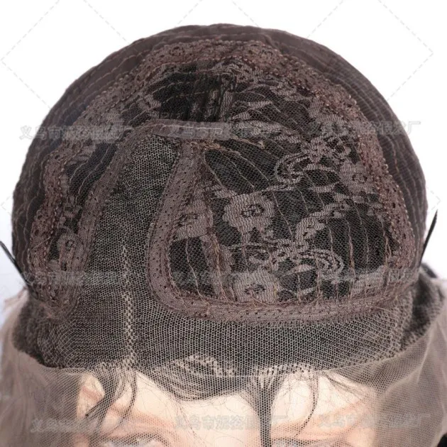 Long-roll Chemical Fiber Wig Headgear Lace Elastic Mesh