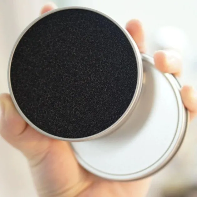 Make-up Brush Convenient Sponge Scrubbing Iron Box To Clean Up Powder