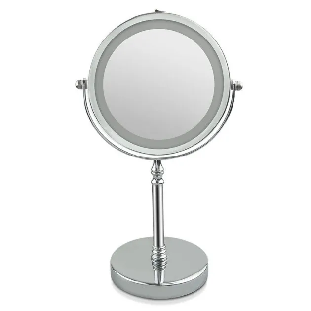 Led Vanity Mirror Gift Desktop Dormitory Mirror With Light