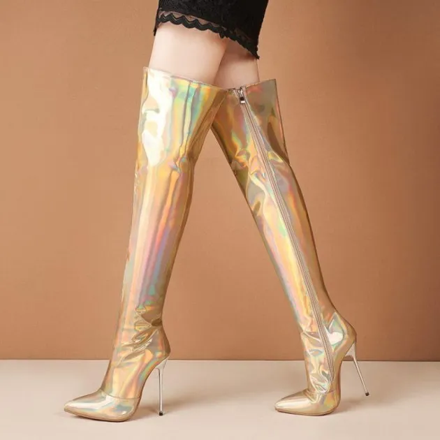 Stilettos Fantasma Brillante