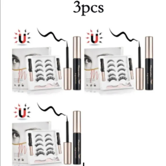 Magnetic false eyelashes