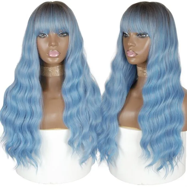 Long Big Wave Chemical Fiber Wig