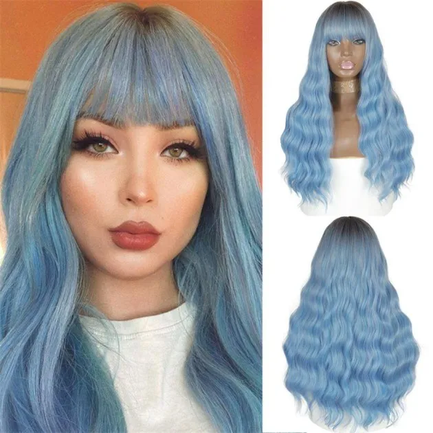 Long Big Wave Chemical Fiber Wig