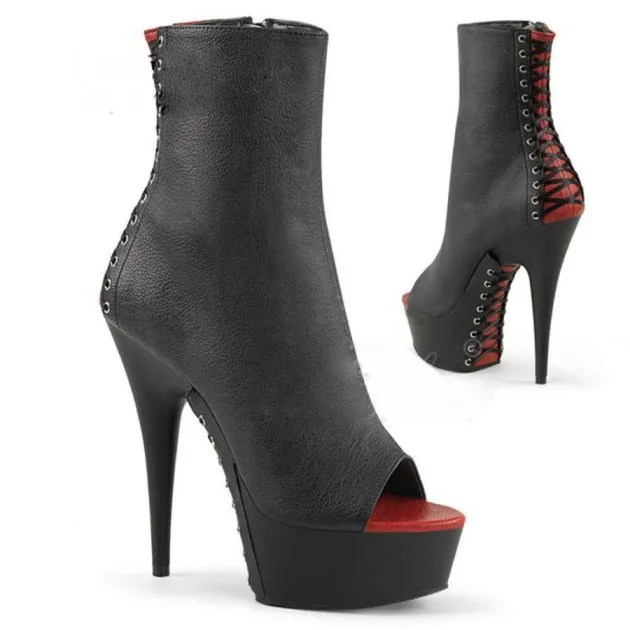 Platform Thick-soled Stiletto Heel Boots Camila