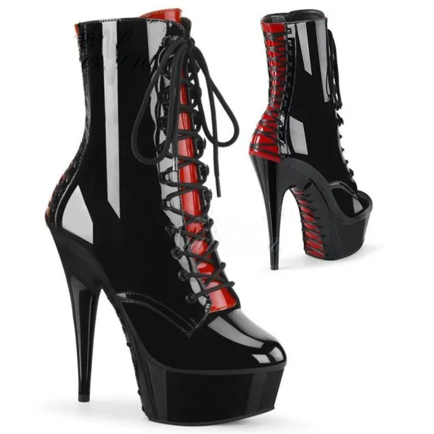 Platform Thick-soled Stiletto Heel Boots Camila