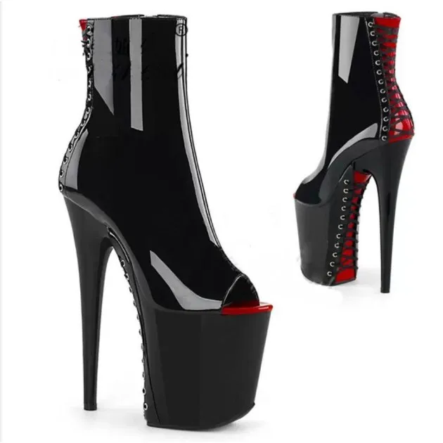 Platform Thick-soled Stiletto Heel Boots Camila