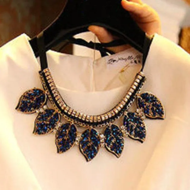 Round Neck Clothes Pendant All Match Fashion Fake Collar Necklace