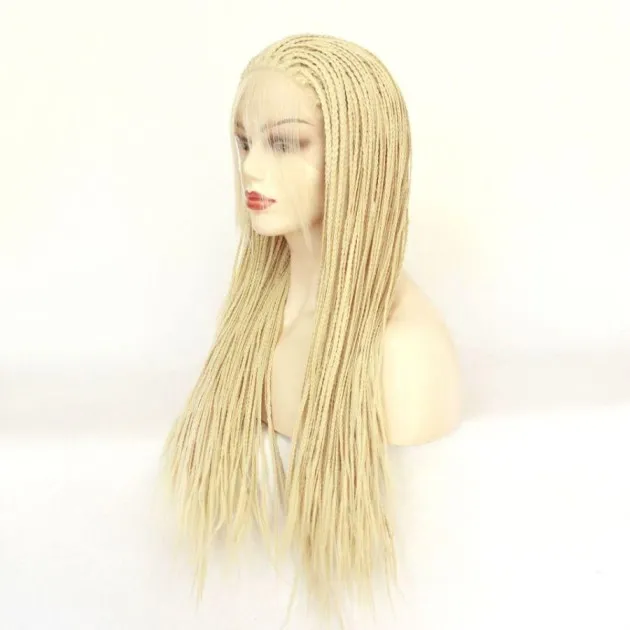 Chemical Fiber Lace Wig Headgear Baby Hair Three-strand Pigtail