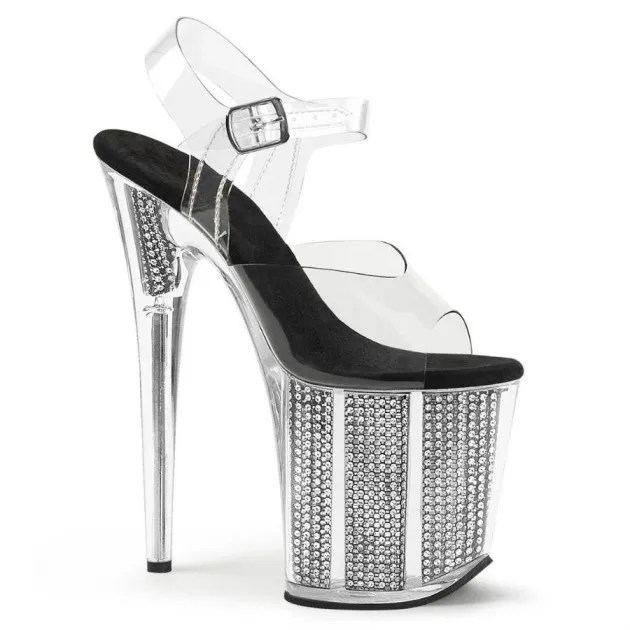 Crystal Stage Shoes High Heels Stiletto 20cm Abigail