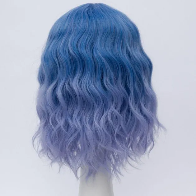 Color Short Curly Corn Hot Cosplay Wig