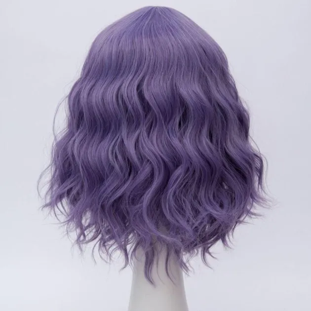 Color Short Curly Corn Hot Cosplay Wig