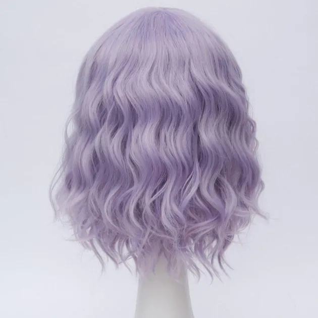 Color Short Curly Corn Hot Cosplay Wig