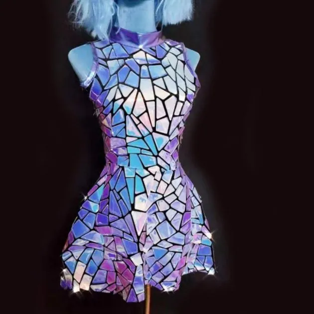 Singer Costume Host Dress Stage outfit