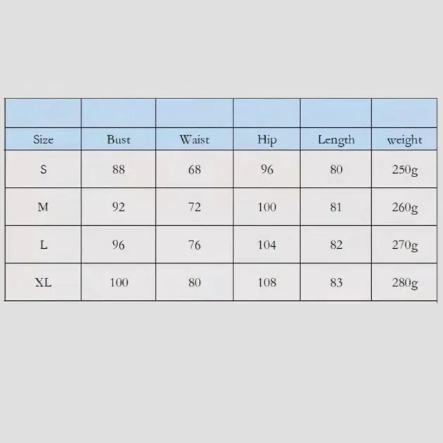 SizeChart