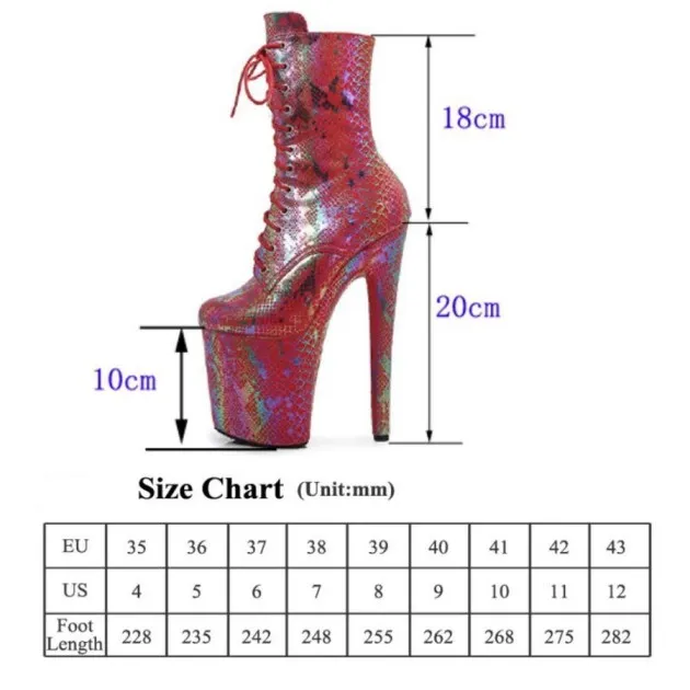 Tacones altos Symphony Snake Pole Dance