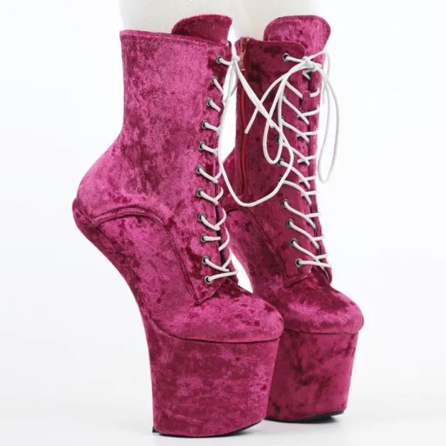 Horseshoe High Heels 20CM Flannel