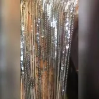 Vestido de traje de cortina de cadera con borlas