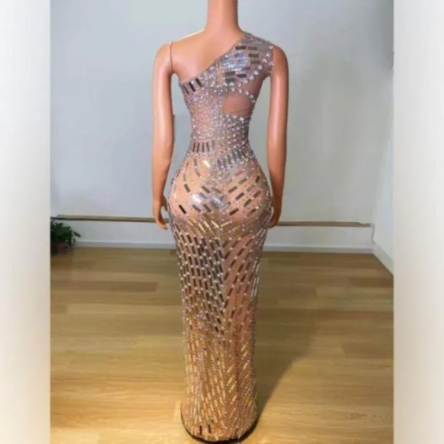 Tight Tiled Costume Dress