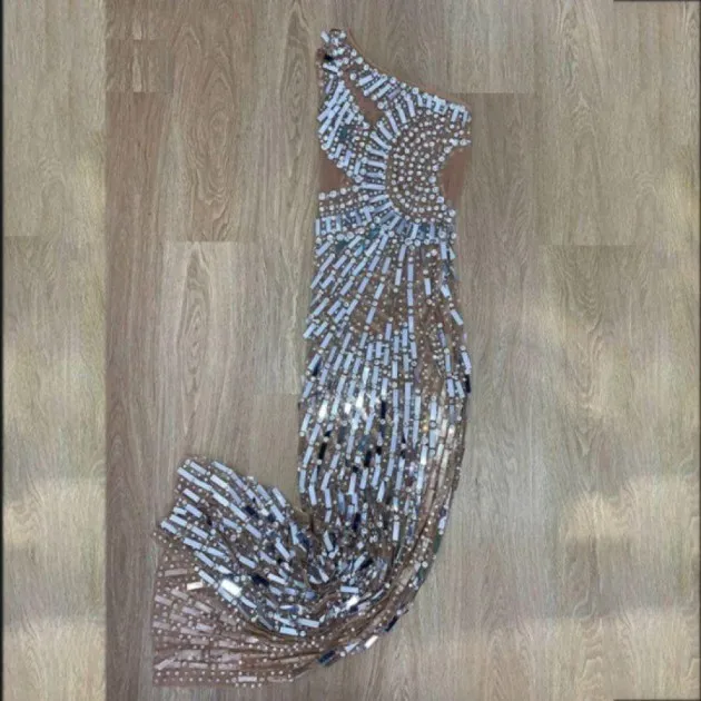 Tight Tiled Costume Dress