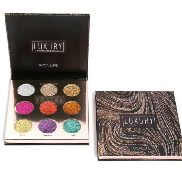 FOCALLURE LUXURY&nbsp;Glow Glitter Oogschaduw Palet