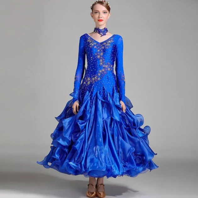 Modern Dance Dress Performance Costume National Standard