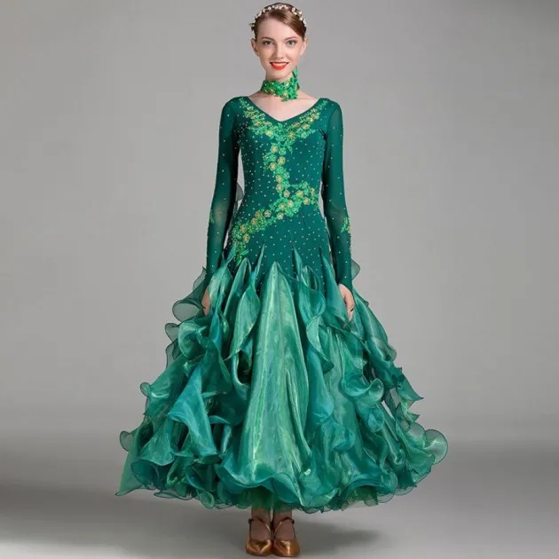 Modern Dance Dress Performance Costume National Standard