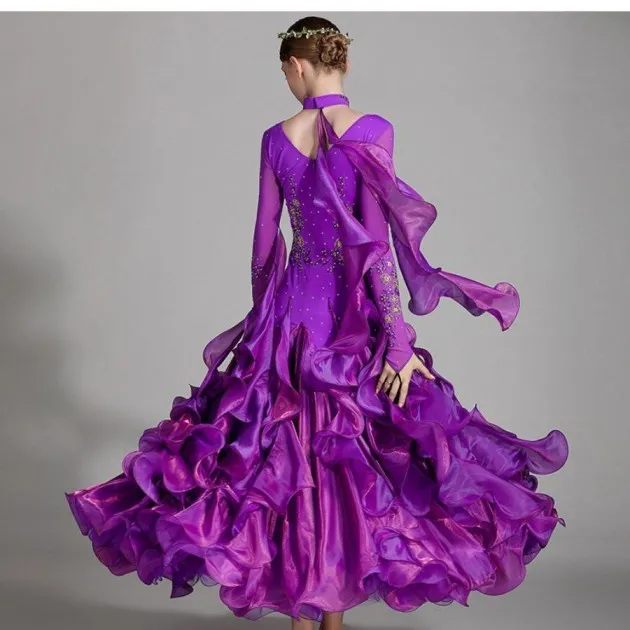 Modern Dance Dress Performance Costume National Standard