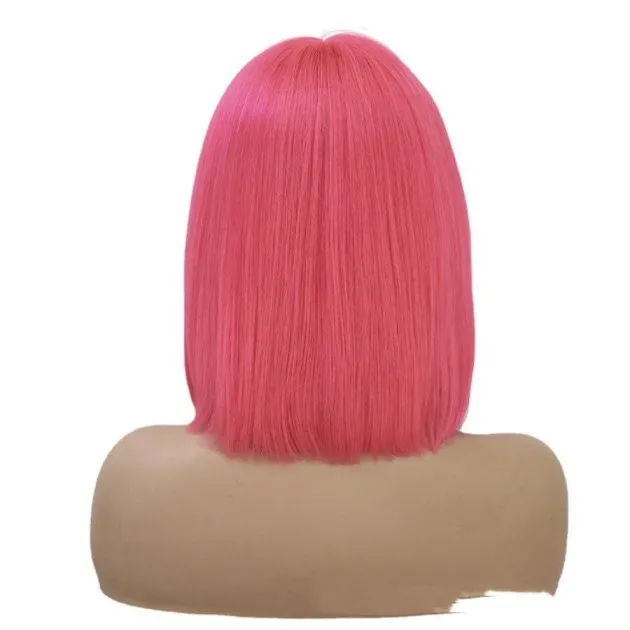T-shaped Front Lace Bob Head Wig