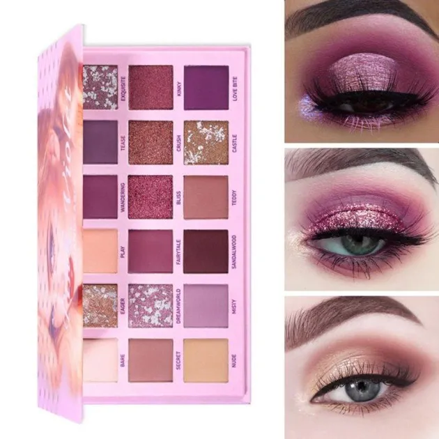 Desert Rose Pink Violet Eyeshadow