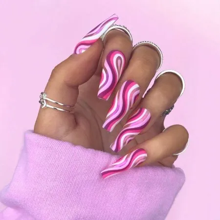 Afneembare Artistieke Draagbare Afgewerkte Nepnagels
